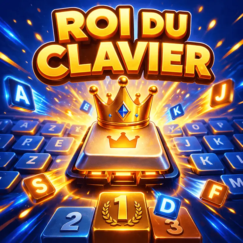Roi du Clavier : test de vitesse de frappe au clavier en français