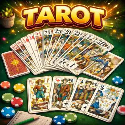 Jeu de Tarot en ligne : cartes du tarot français avec atouts et excuse